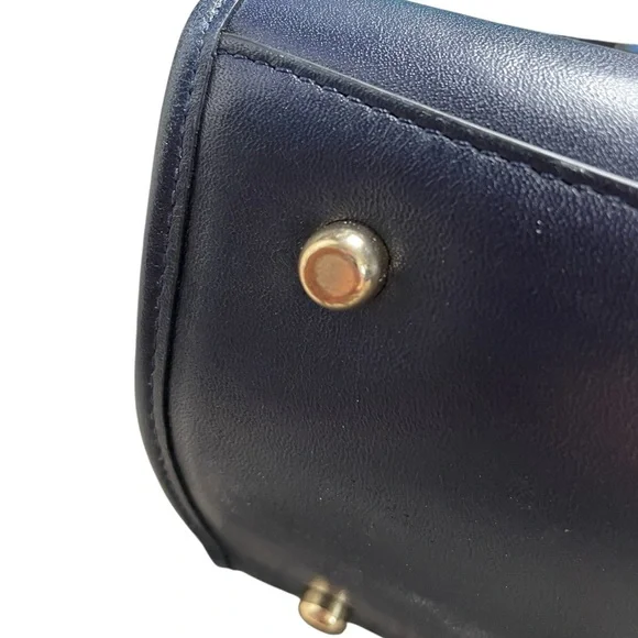 COACH Blue Python Crosby Carryall
